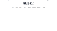 Desktop Screenshot of industryandco.com
